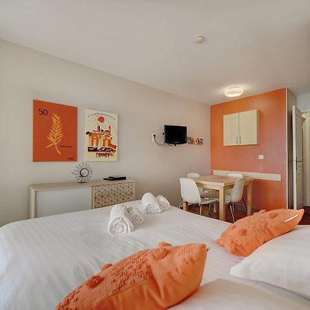 Immogroom - 2 Rooms Sea View - Swimming Pool - Terrace - Parking - Ac Cannes Exterior foto